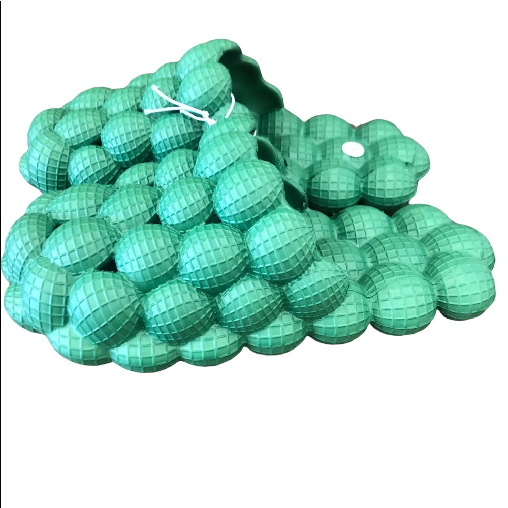 Green bubble slides